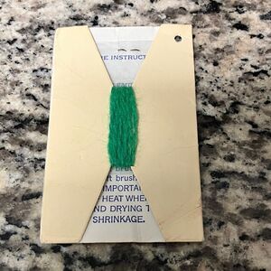 J. G. Hook Green Wool Thread